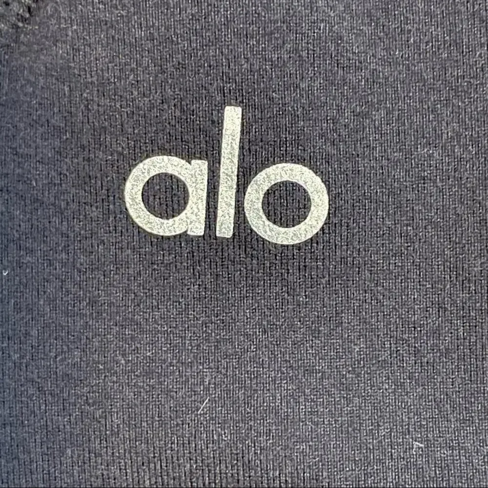 Alo Laser Cut Legging Black Size Small